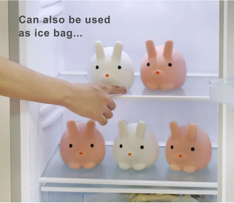 Custom Sublimation Microwave Small Cute Animal Hot Water Bottle