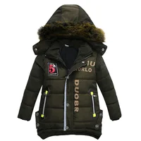 

Winter jacket for children kids clothes kids wears with embroidered