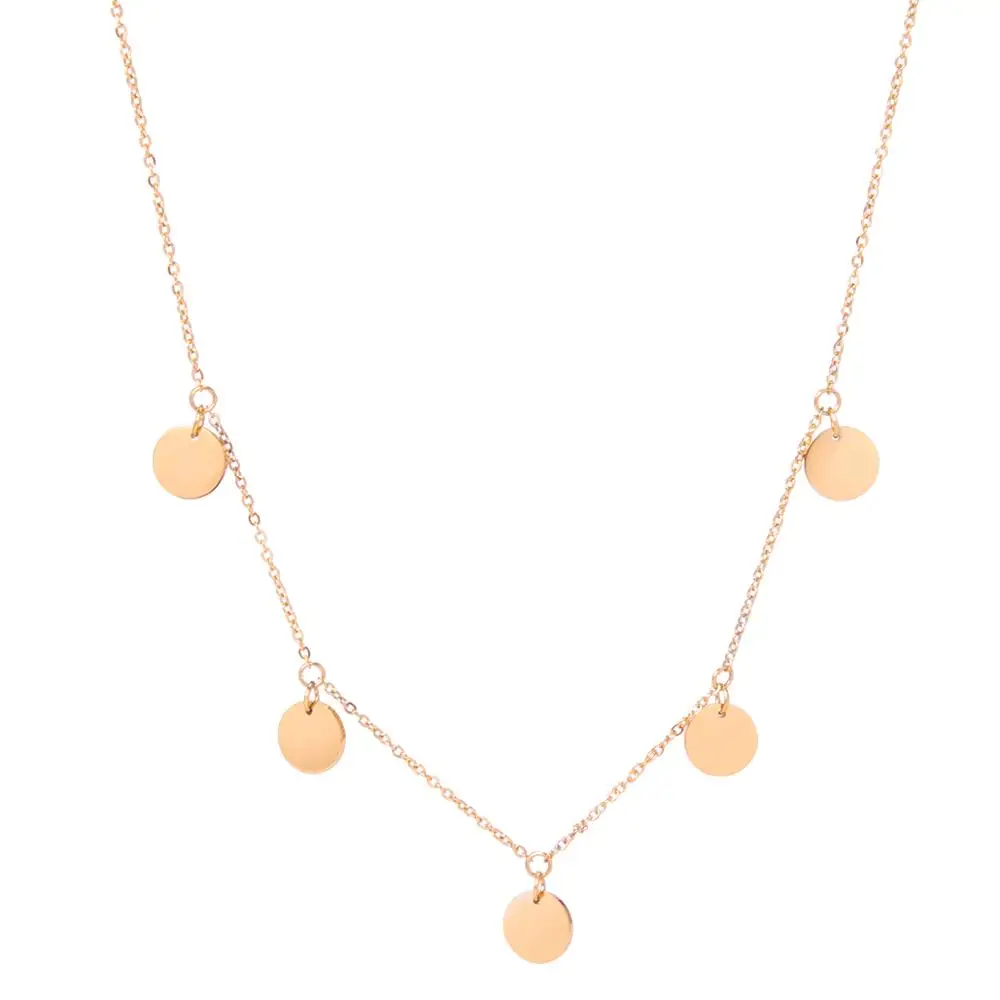 
Verena Elegant Wholesale Fashion Jewelry Accessories Women Stainless Steel Necklace 