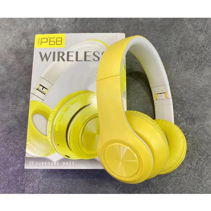 

Handfree Stereo Headset TWS Waterproof Wireless Airlines Headphone Macarons Color Custom Logo BT wireless earphone headphone