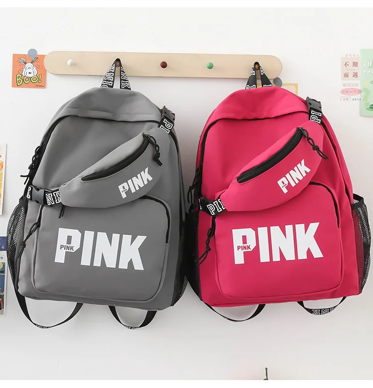 

fashion multifunctional sequin unisex school bags nylon waterproof outdoor sports backpack for women, Blue/khaki/gray/rose red/black/pink