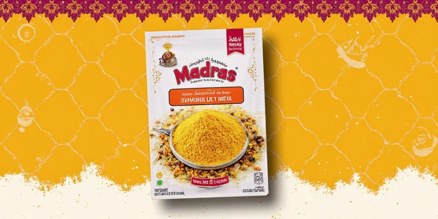 Cheesy pasta with Madras curry sprinkle