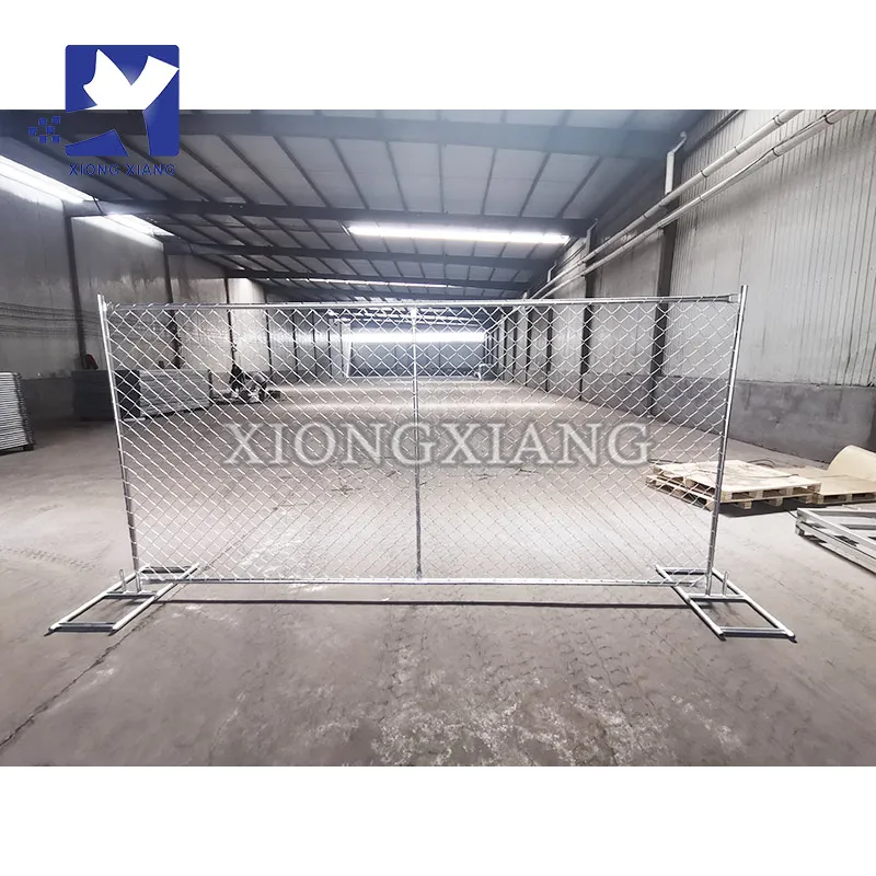 

Used Construction Site Fence Galvanized Iron Wire Mesh Temporary Chain Link Fence For Sale