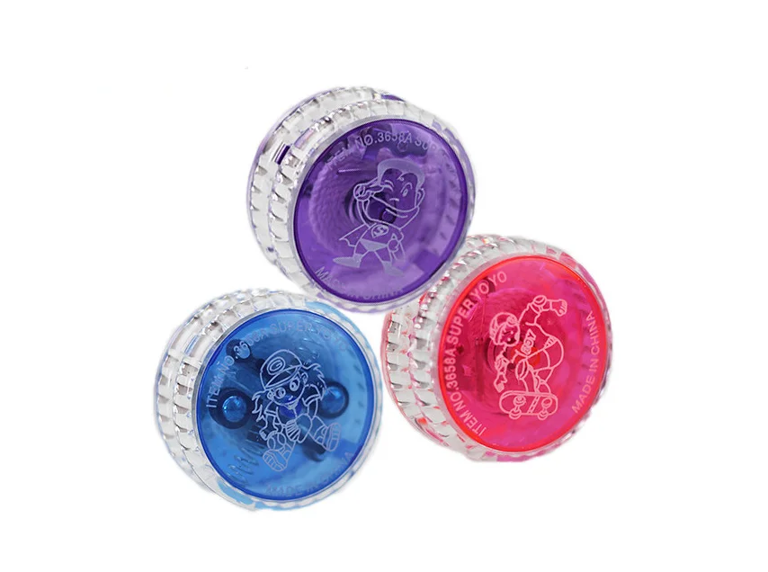 
Hot Sale LED Flashing YOYO Ball Classic Kid Toys Custom Logo 