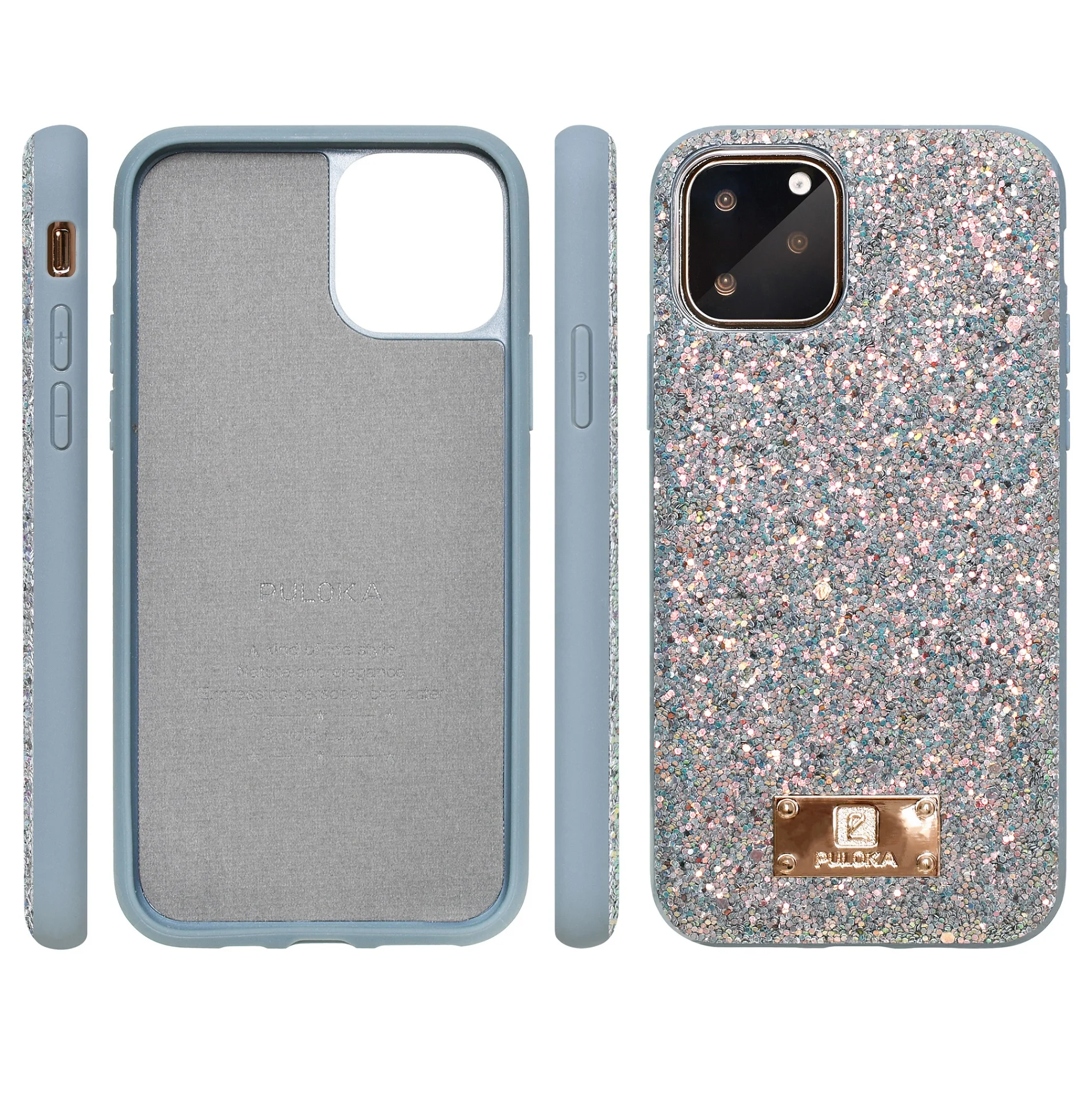 

High quality luxury shining back cover for iphone11/11pro/11pro max for iphone case full shockproof, 6 colors