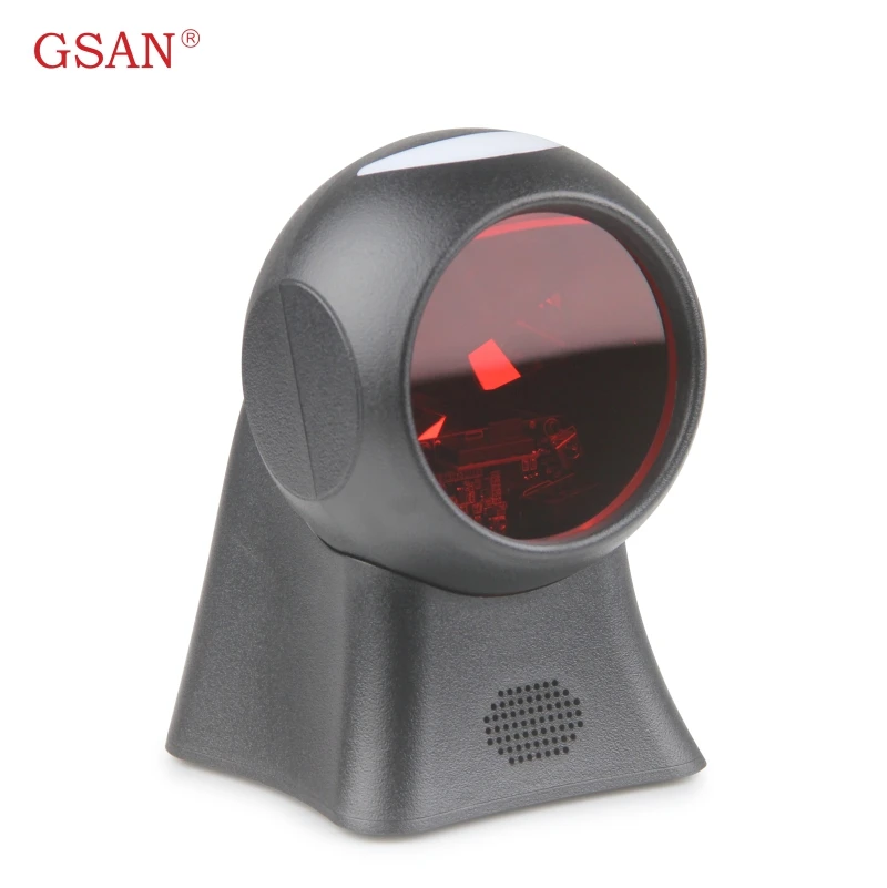 

GS-9125 GSAN 24 lines Laser Omni-directional Barcode Scanner, Black