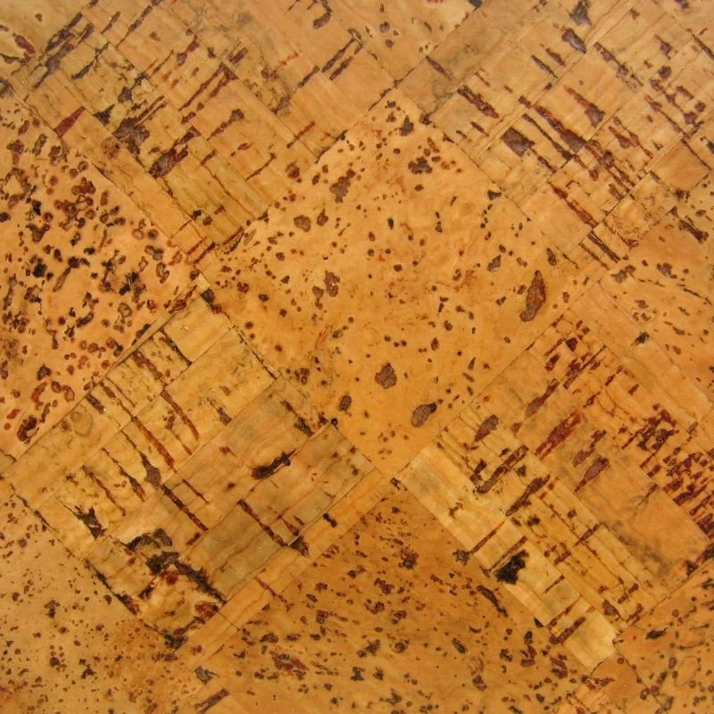 
4.8mm Cork Glue Down tiles, rich texture for floor covering hot pattern in 2017-MD048 