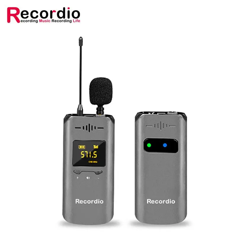 

GAW-813 Good Selling Portable Lavalier Interview Recording Wireless Microphone For Wholesales