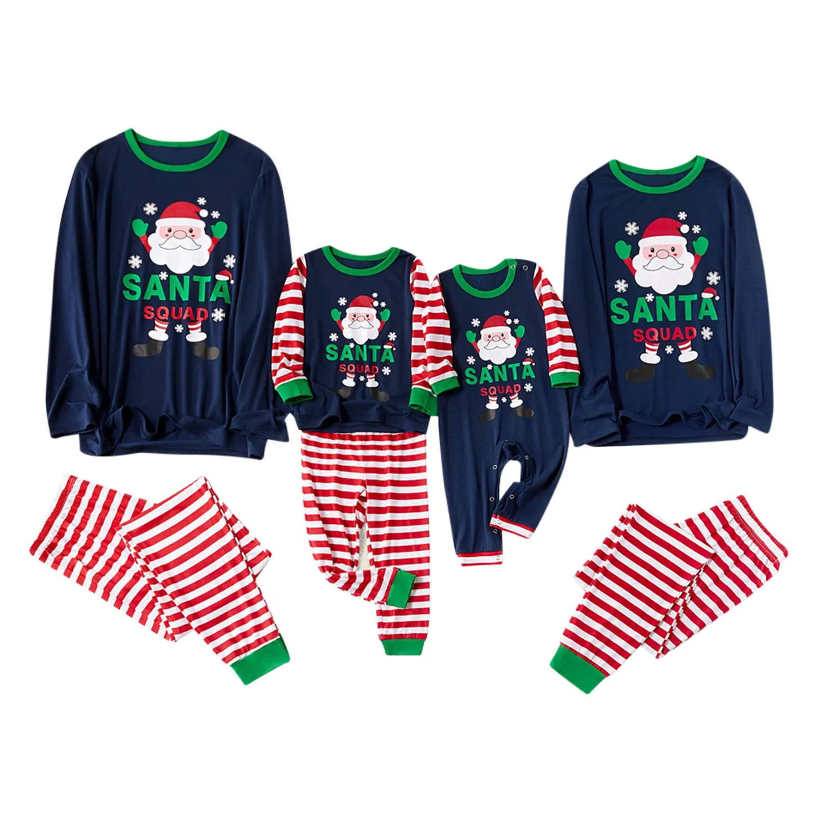 

parent-child matching outfit women sleepwear kids pyjamas christmas pyjamas family, Black