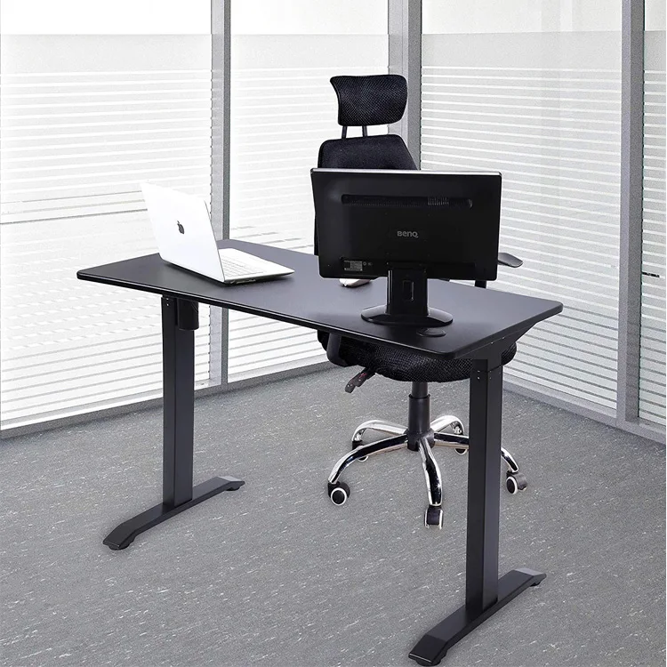 Healthy Office Working Single Motor Adjustable Height Desk Frame