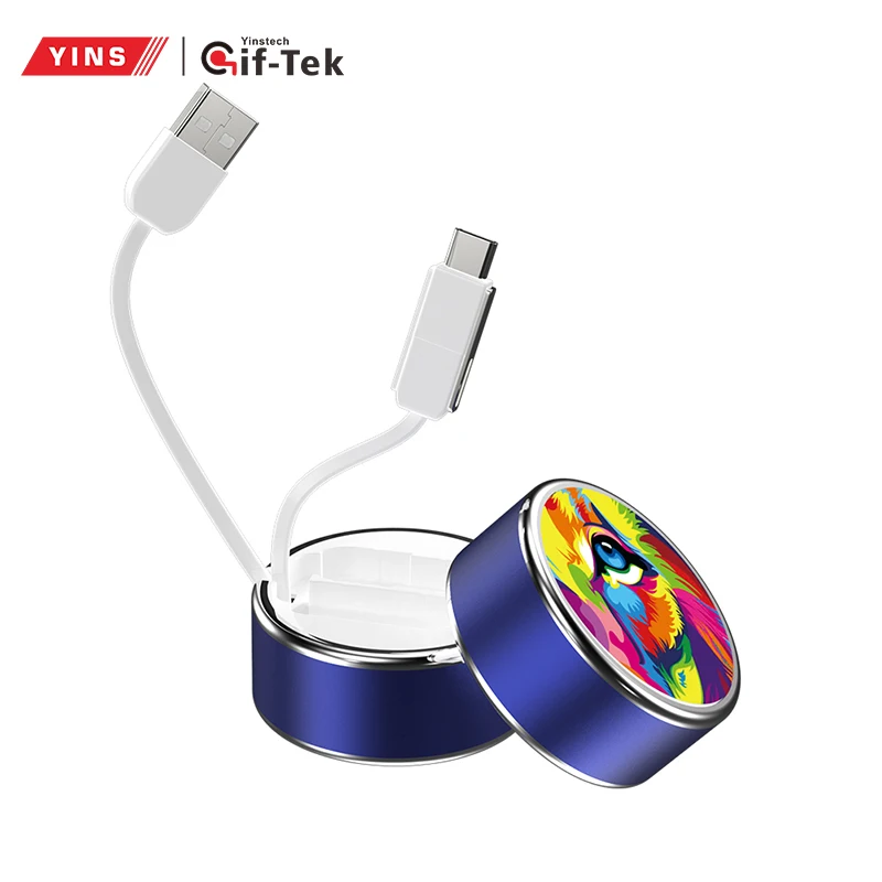 

3 In 1 Two Side Pull Retractable Usb Multi Charging Cable For Android For Type C