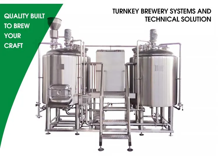 500L 2-vessel Brewery