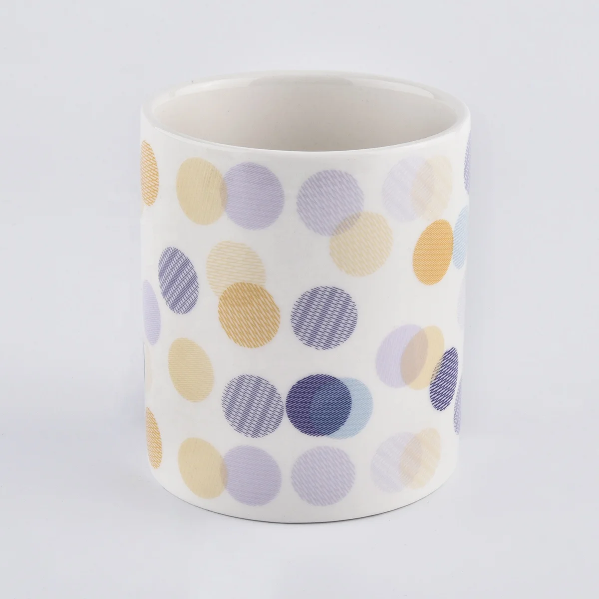 Custom Design Ceramic Candle Vessels