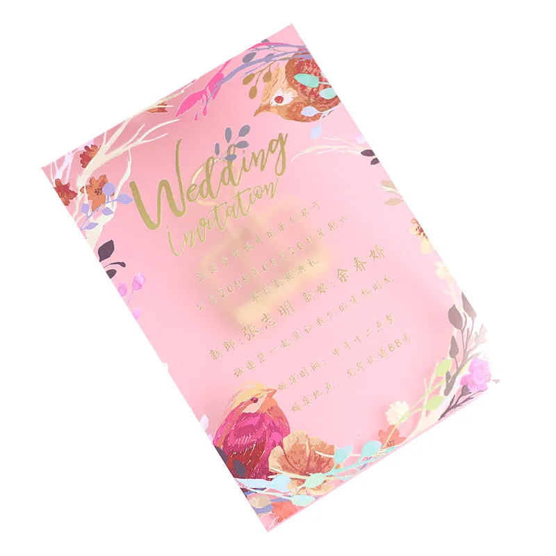 
Customized Acrylic Wedding Invitation Card,elegant WEDDING INVITATION CARD,Business card 