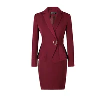 

Supplying ladies office staff wearing uniform suit style design for women