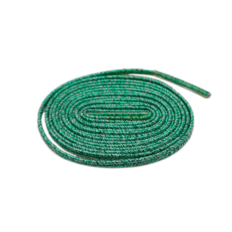 

Weiou metallic Knitting colorful shoelaces, Customized pantone color+grey 3m