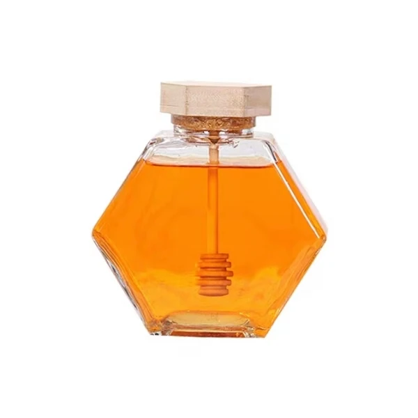 

Factory Produced Clear Wooden Honey Jar, Clear color