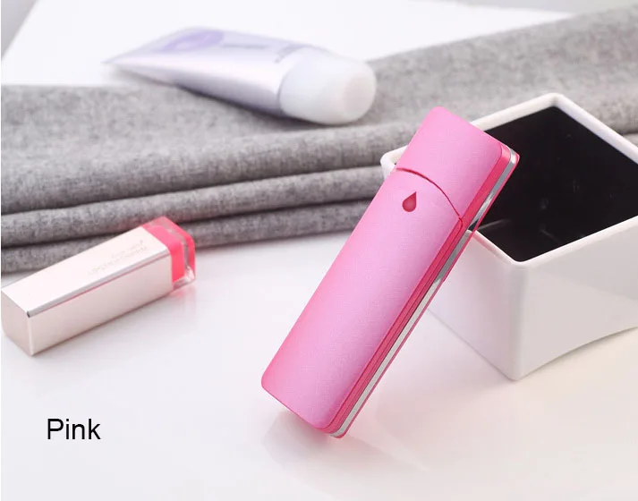 

Rechargeable Ionic Water Tank Facial Sprayer Nano Ion Spray Face Mist, Pink,white