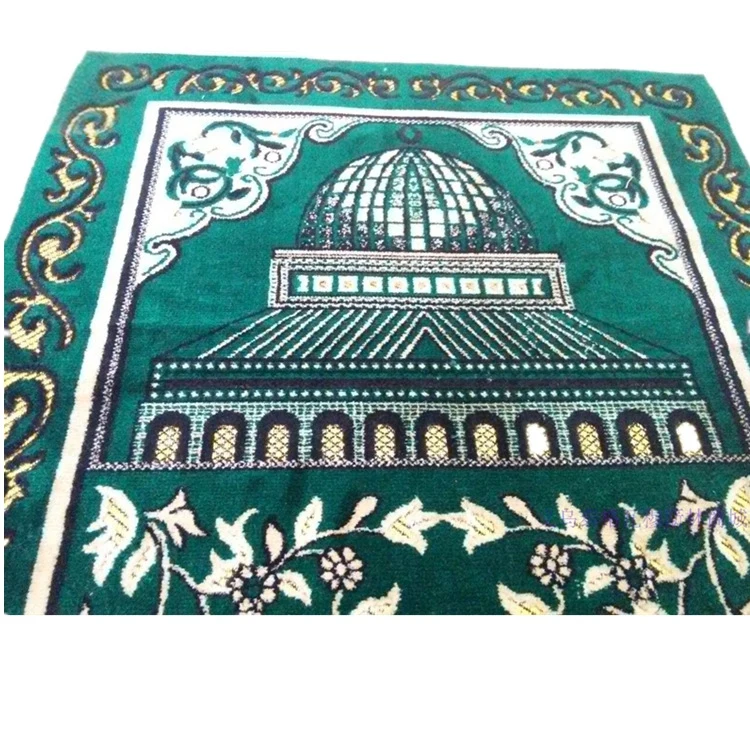 Wholesale Classical Style 110*70cm Turkey Rug Muslim Polyester Printed