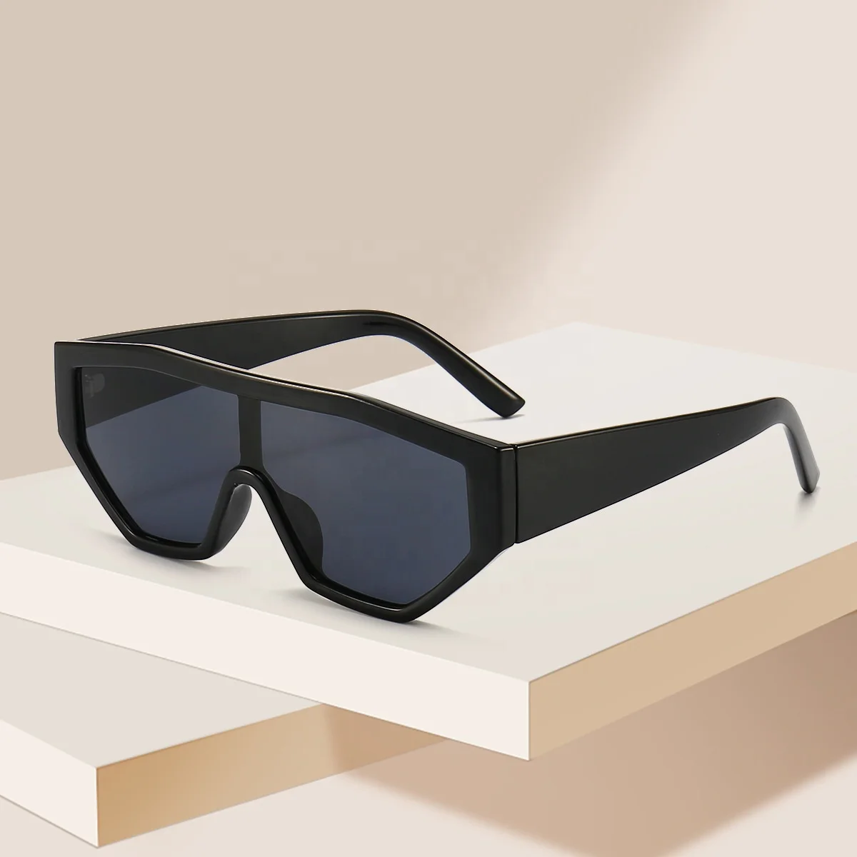 

Multi colors one piece unisex uv400 fashion sunglasses with unique design