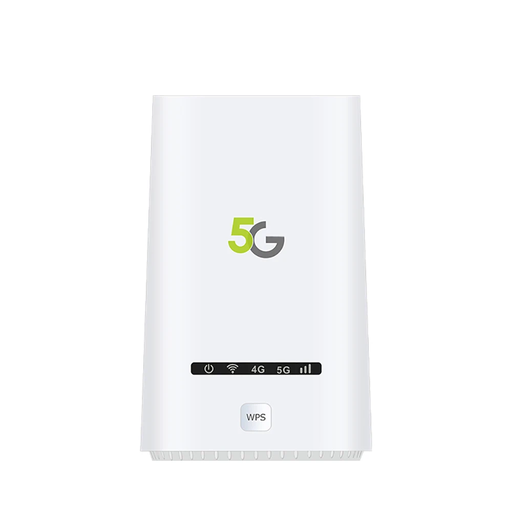 

New 5G&4G indoor wifi Router 5G CPE wireless router wifi router wifi modem with sim card slot with VPN, White