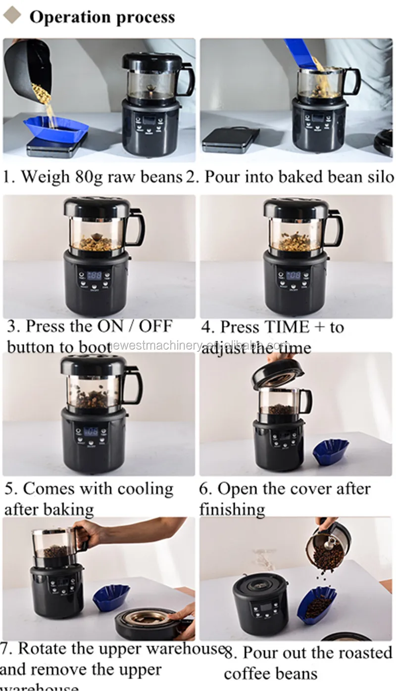 Small Automatic Air Coffee Roaster Used Roasting Machine Coffee Roaster Machine Buy Coffee
