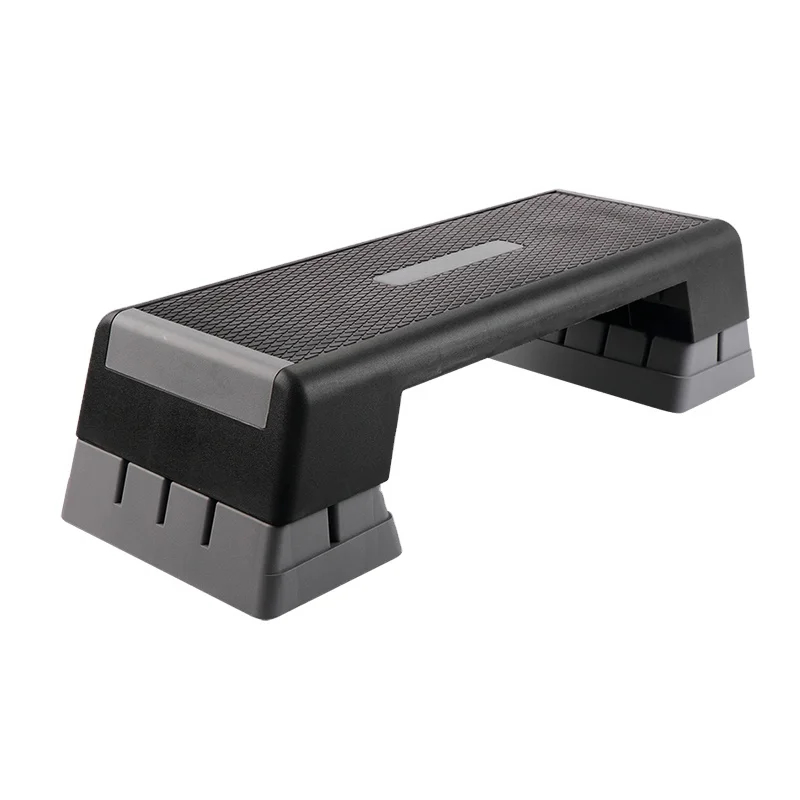 

Fitness & Exercise Adjustable Aerobic Step, Black+grey