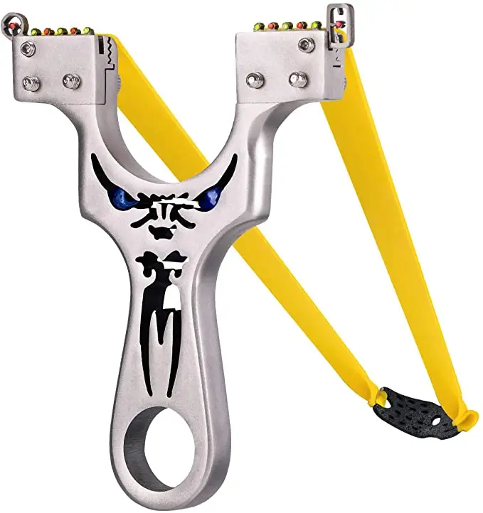 

Outdoor Hunting Slingshot Stainless Steel Catapult Slingshot