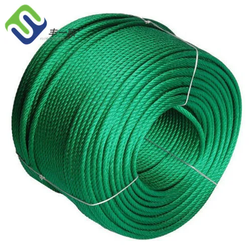 

6 strand reinforced combination rope for children climbing net, Red/yellow/blue/green/black(customized)