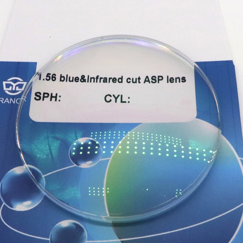 

High grade hot sale in US 1.67 DAS Infrared Blue cut SHMC UV420 optical lens