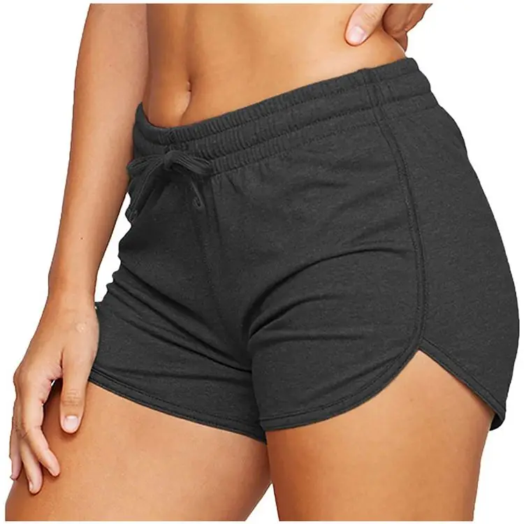 

PEARL New Trendy Summer Woman Pants 2021 Solid Color Sport Women's Short Trousers