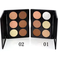 

Waterproof 6 colors face powder hot selling pressed powder palette