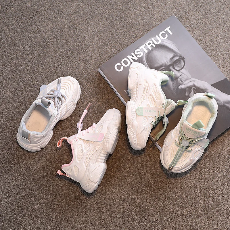 

2021 new spring and autumn baby casual shoes children dad shoes boys and girls sports shoes, As shown