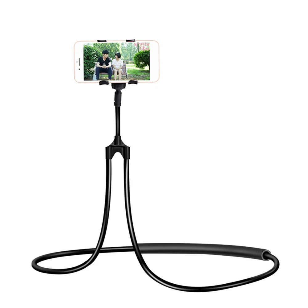 

Free Shipping 1 Sample OK Flexible Mobile Cellphone Holder Lazy Neck Cell Phone Holder For Smartphone