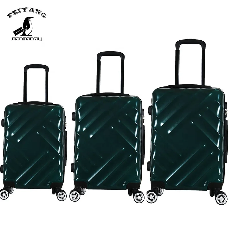

ABS custom cabin trolley hard shell suitcases carry-on travelling bags luggage sets, Customized color