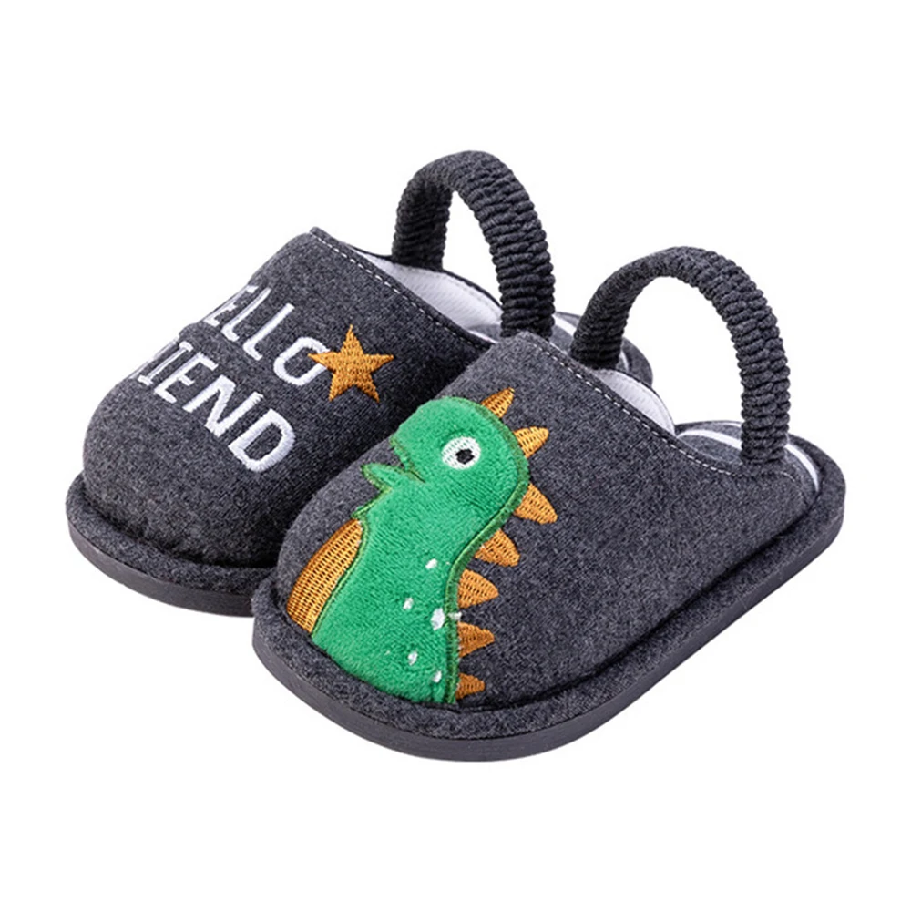 
Soft Sole Cute Animals Baby Slippers For Boys 