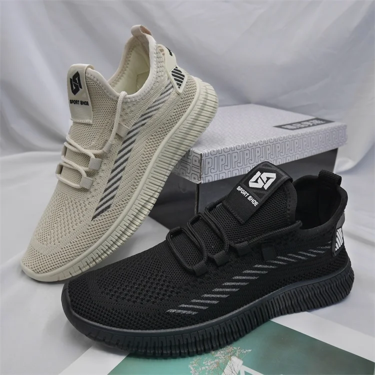 

L70 Low MOQ Mesh comfortable Sports Casual Shoes For Student fly yeezy 350 private label sneakers