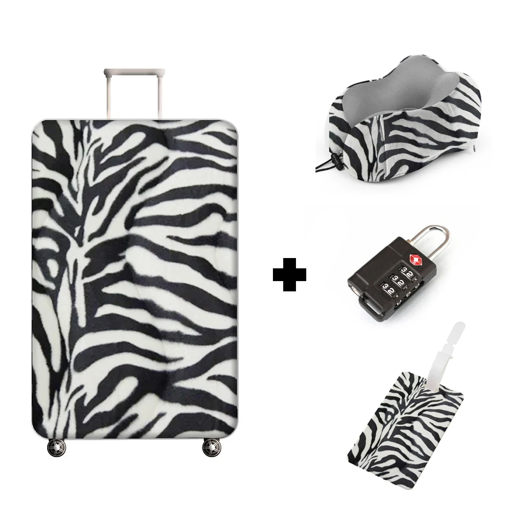 luggage cover with lock