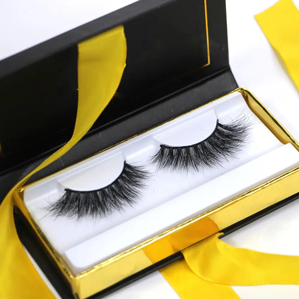 

100% Real Mink Hair 0.07 3d Strip Eye Lashes Eyelash