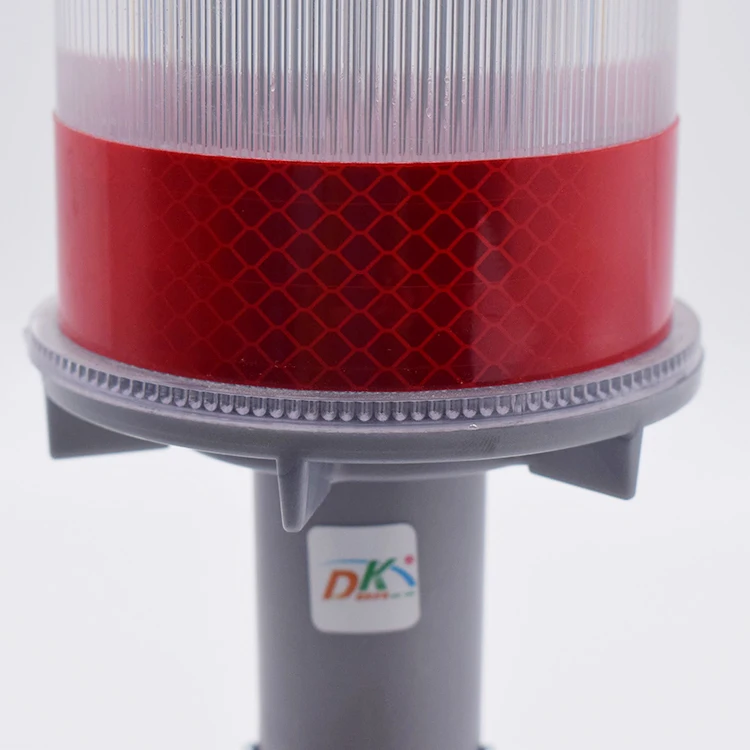 
DK LED Tower Crane Safety Warning Beacon Flashing Solar Light Supplier 