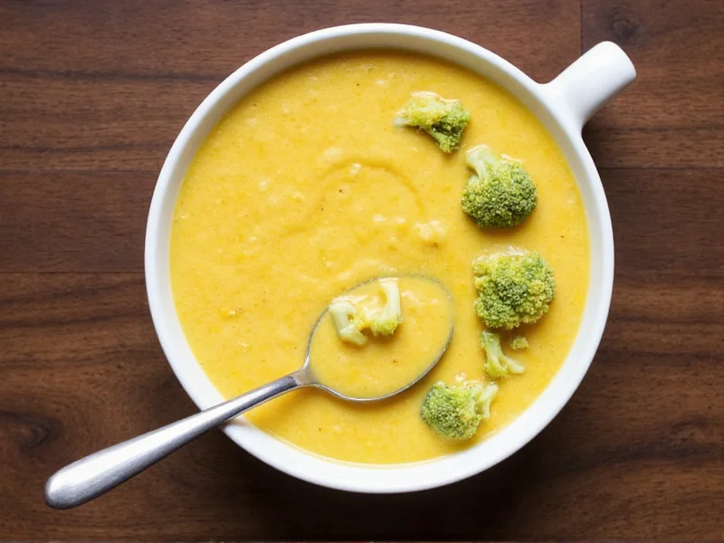 Panera-Style Broccoli Cheddar Soup Recipe (Homemade)