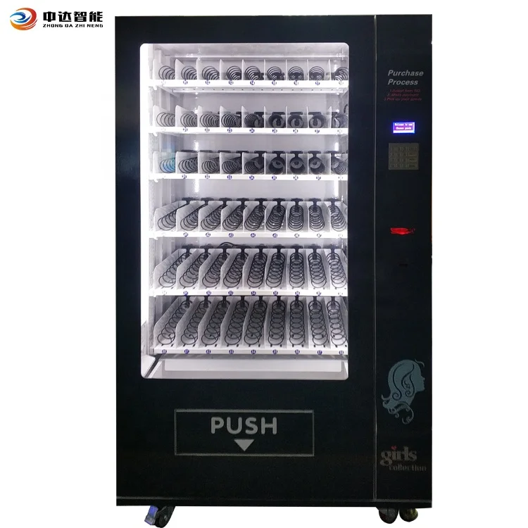 24 Hours Small Hair Extension Vending Machine Hair Wave Vendor Machines