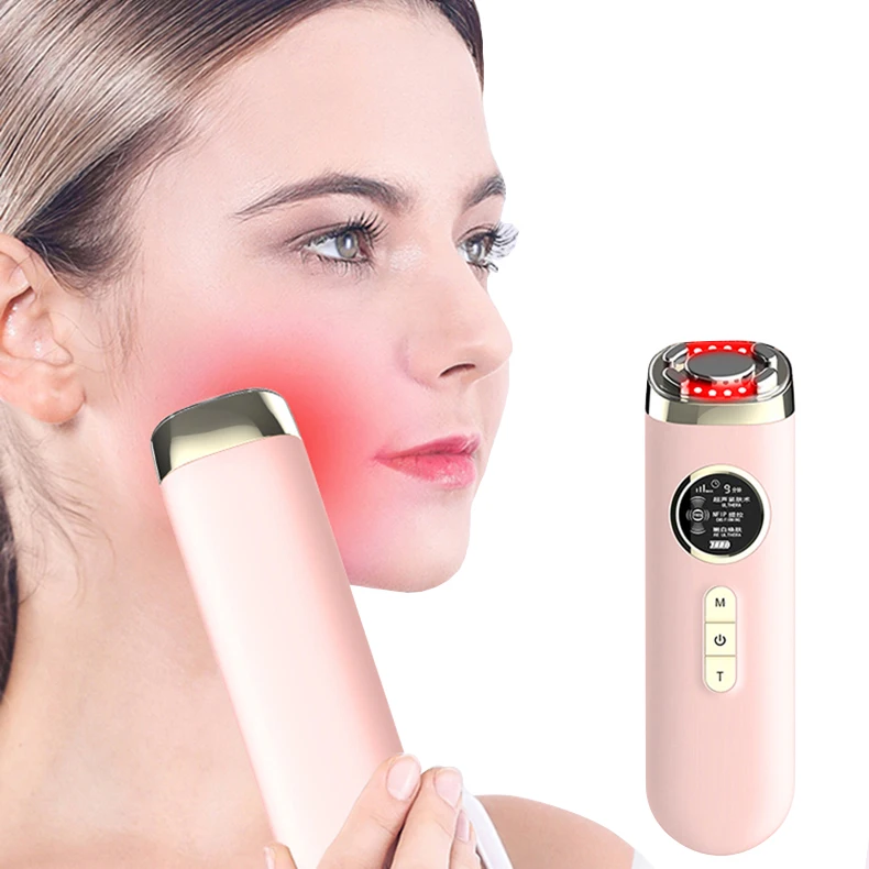 

Instrumento de belleza microcurrent rf ems photones radio frequency led body photon lifting beauty device