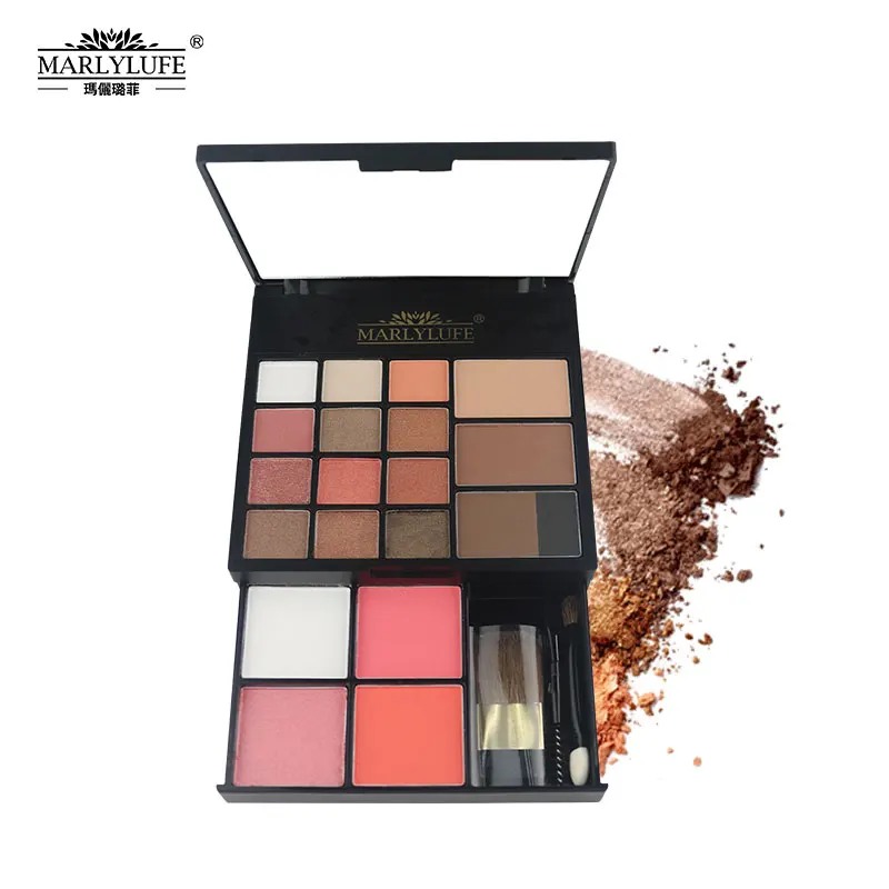 

High Quality Professional Makeup Kit 78 Color Cosmetic Set (72 eyeshadow+6 foundation) 2- Layer for kids and women