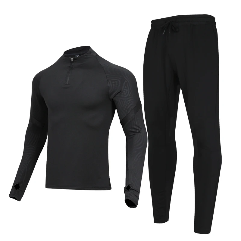 

Quick Dry Men Workout Long Sleeve T Shirt Men Pullover Half Zip Sports Running Sweat Absorption And Flash Drying T Shirt