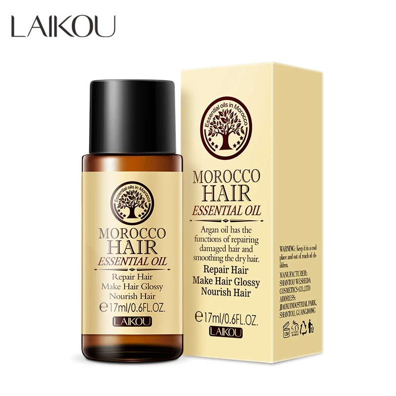 

Philippines free shipping LAIKOU 17ml morocco argan oil repair hair care essential oil Tiki/LAZADA