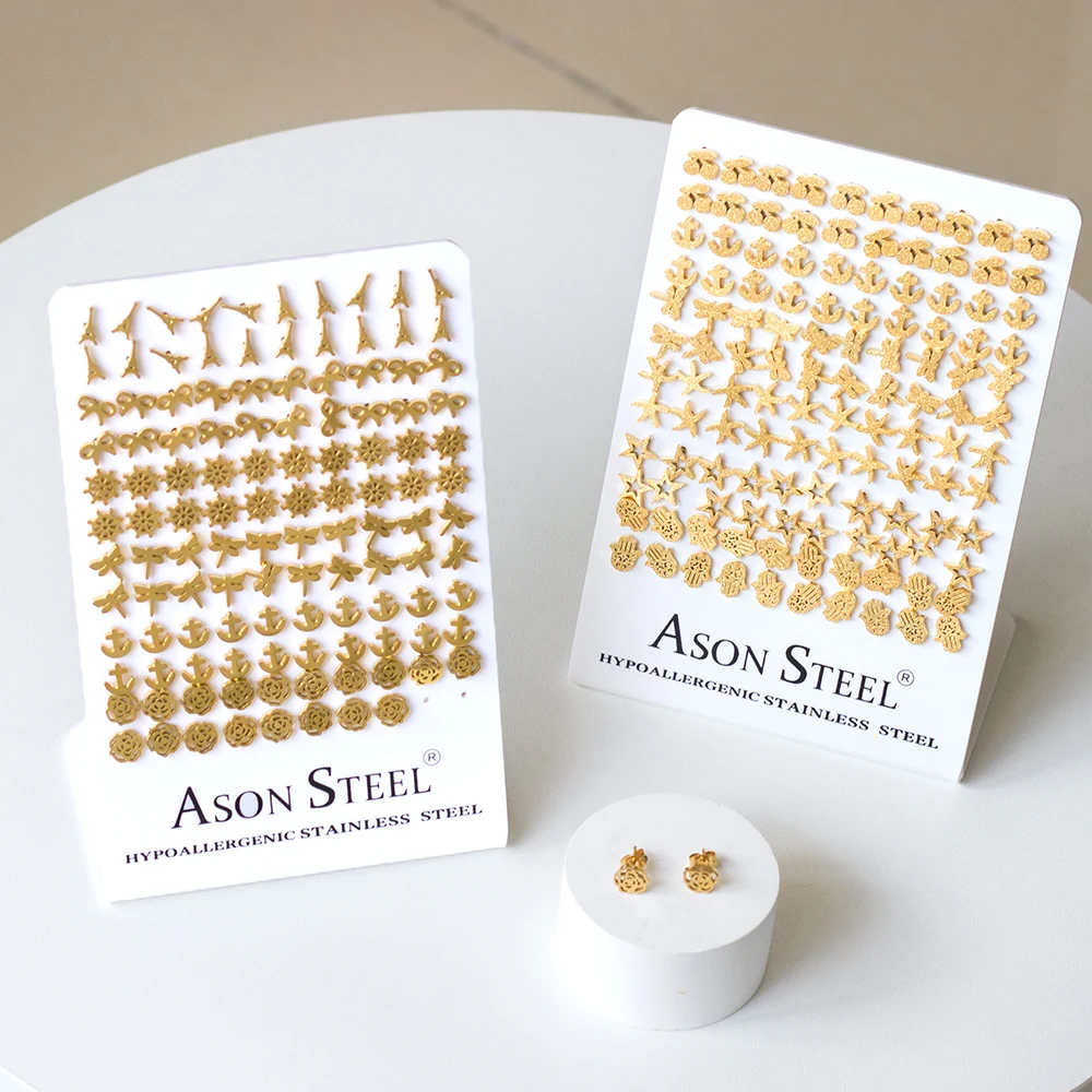 High Quality Gold Plated Stud