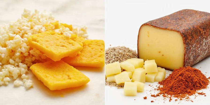Cheese and Spice Flavor Wheel