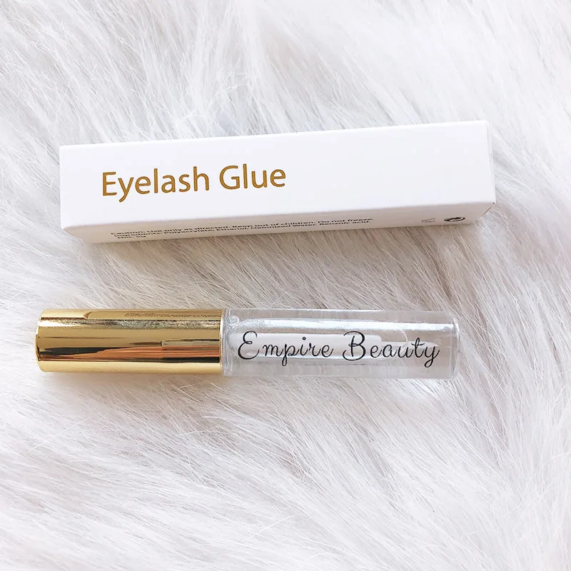 
Private label custom box eyelash glue for false eyelashes fast dry 