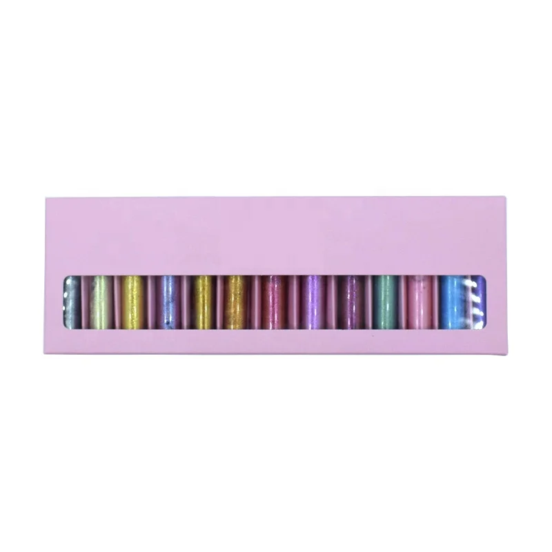 

QUNXIANG 13 color private label in set glitter eyeliner
